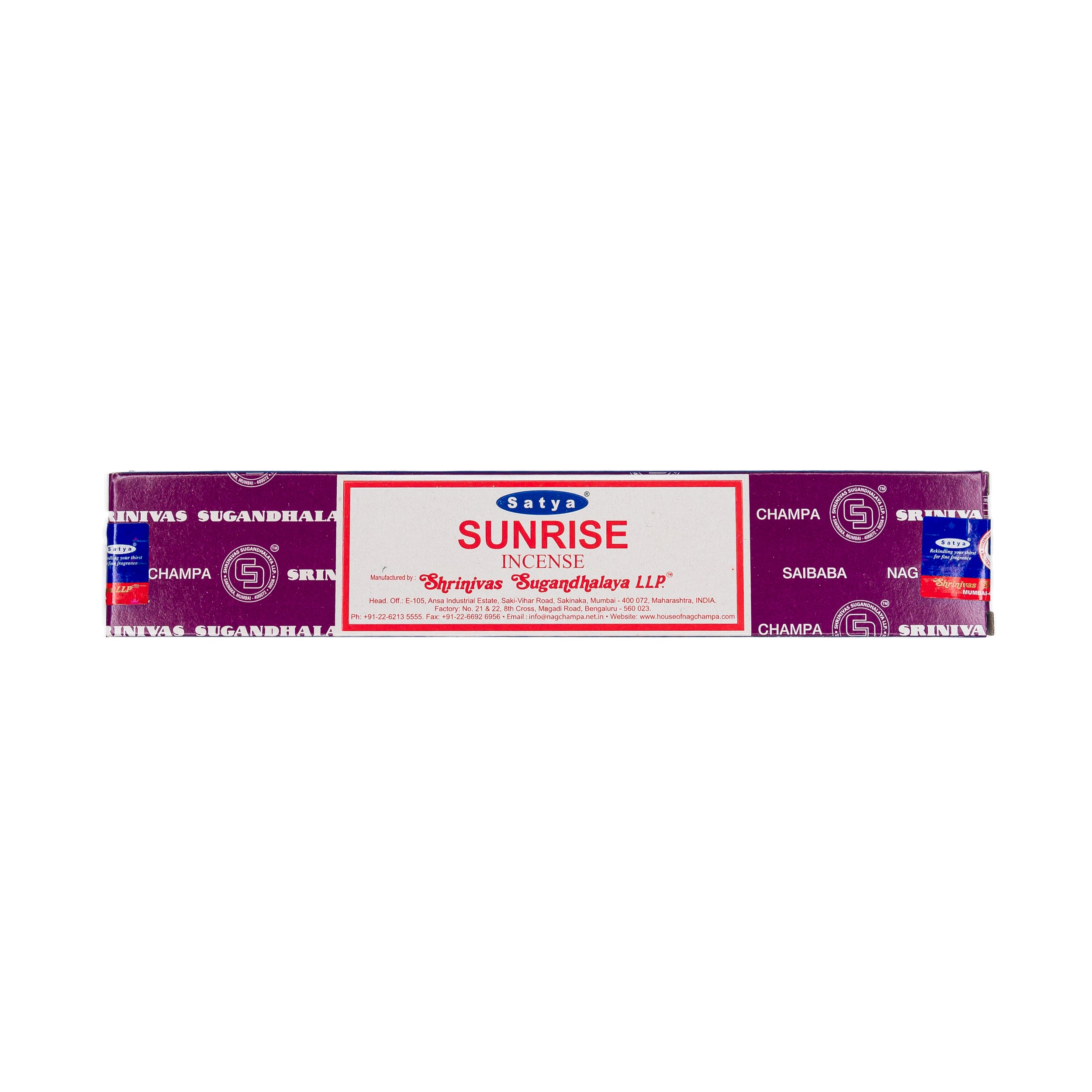 Incense - Sunrise SATYA